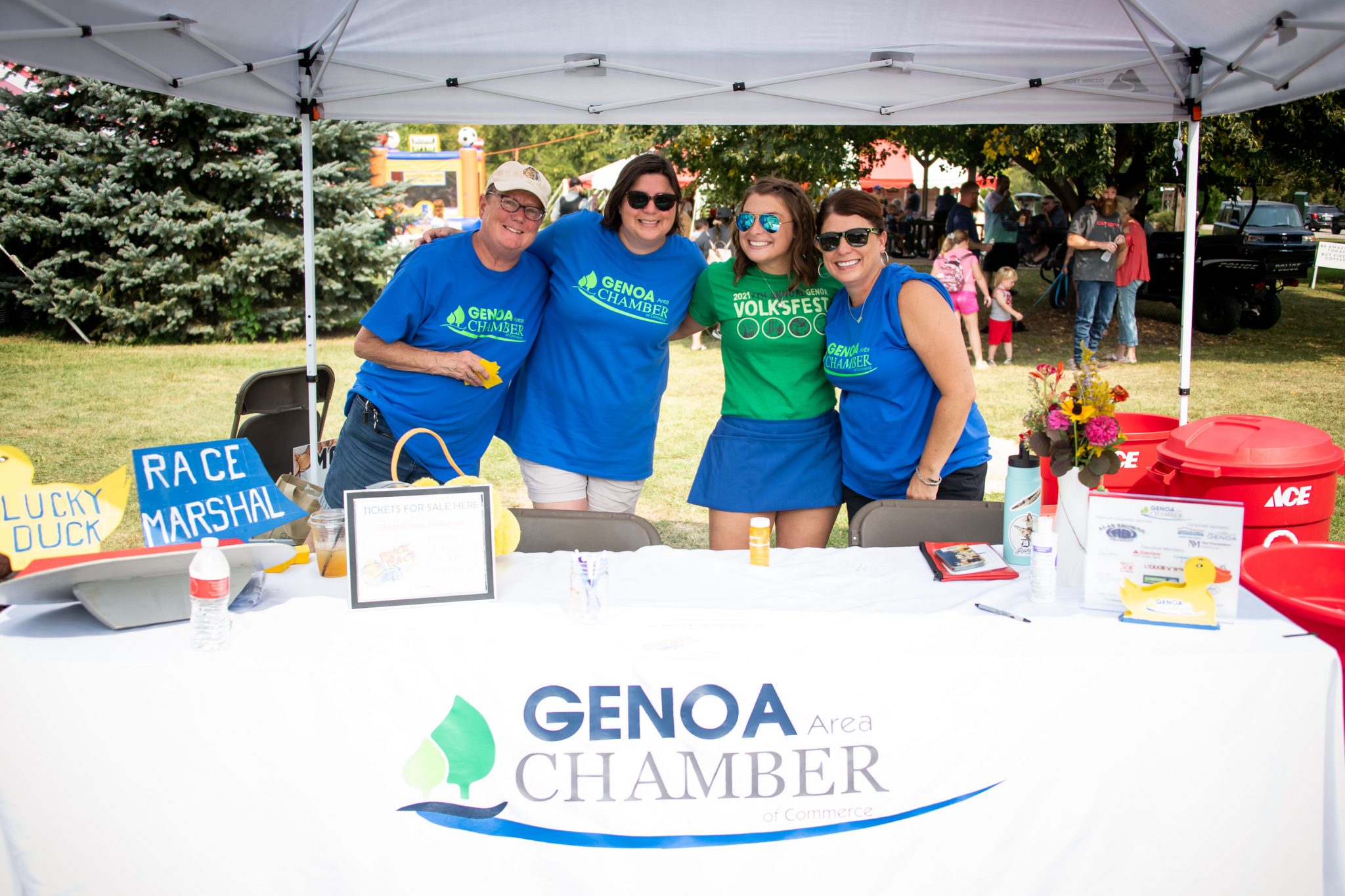 The Great Genoa Duck Race Genoa Area Chamber